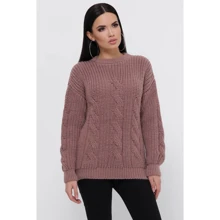 Джемпер 1 For You SVI0003-48-54 48-54 коричневый: Сезон Демисезон