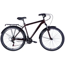 Велосипед Formula MAGNUM AM Vbr ST 28" рама с багажником задн St с крылом St 2024 коричневый (OPS-FR-28-025): Материал рамы Сталь
