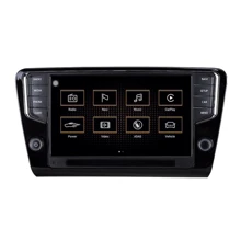 Штатна магнітола CraftAudio CA-914 Skoda Octavia A7: Дисплей 9" (1024x600)