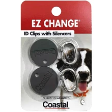 Клипса с заглушкой Coastal EZ Change ID Clip на ошейник для собак 1.6x2.2 см: Производитель Coastal