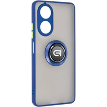 Чехол для телефонов ArmorStandart Frosted Matte Ring Navy Blue for OPPO A58 4G (ARM72705): Совместимость OPPO A58 4G