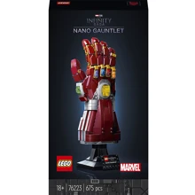 Конструктор LEGO Marvel Наноперчатка (76223): Количество деталей, шт. 675