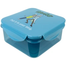 Ланчбокс Kite Rick and Morty 860 мл (rm22-178): Количество отделений 1