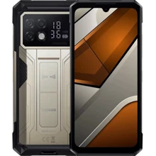 Смартфон Doogee S200 Max 16/512GB Gold: Дисплей 6.72" IPS (1080x2400) + 1.3" IPS