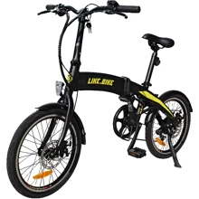 Электровелосипед Like.Bike Flash (black/yellow): Цвет желтый