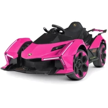 Детский электромобиль Bambi Racer Lamborghini розовый (M 4865EBLR-8): Вид автомобиль