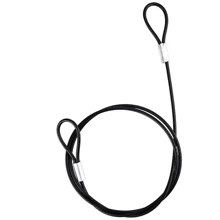 Страховочный тросик MSCAM Stainless Steel Tether Lanyard для экшн камер GoPro, SJCAM: Тип аксессуара Страховочное крепление
