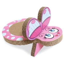 Когтеточка Croci Butterfly 25х28х20 см розовая (C6020317): Размеры основания 25х28 см