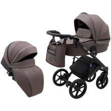 Коляска 2 в 1 Bair Marcel Light Экокожа BML-01 коричневая (680626): Тип коляски Универсальная коляска (2-в-1)