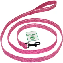 Поводок Lucky Pet Melange прошитый светоотражающий 2.5 см х 1.5 м розовый (550712): Тип Поводок