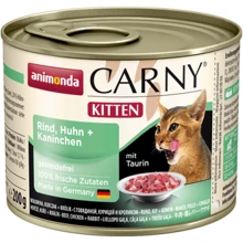 Влажный корм для котят Carny Kitten с курицей и кроликом 0.2 кг (83697): Тип Влажный корм
