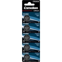 Camelion CR 2032 Lithium 5шт (CR2032 BP5): undefined undefined