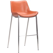 Стул барный AMF Blanc caramel leather (545657): Производитель AMF