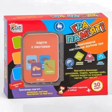 Карточная игра 4FUN Game Club Игра памяти – с овощами (UKB-B 0045-2): Производитель 4FUN Game Club