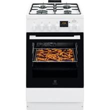 Плита комбінована Electrolux LKK560203W: Тип пристрою комбінована плита