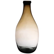 Ваза Lefard Elegant Luna Amber h37 см d19 см переработанное стекло (804-064): Тип Ваза