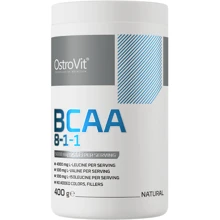 Аминокислота для спорта OstroVit BCAA 8-1-1 400 g / 80 servings / Natural: Вкус Без вкуса