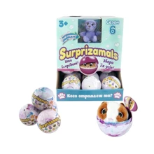 Мягкая игрушка-сюрприз в шаре Surprizamals S6 в ассортименте (SUR20275W): Тип забавные фигурки