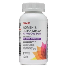GNC Women's Ultra Mega 50 Plus One Daily 60 caps: Стать жіночий