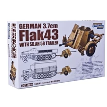 Зенитное орудие Mars Models 37-мм с автоприцепом Sd.Ah.58 (GWH-L3519) Масштаб: 1:35: Производитель Mars Models