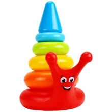 Іграшка розвиваюча Technok Toys Пірамідка Равлик7 елементів 5255: Тип пирамидка