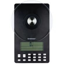Ваги кухонні Silver Crest SNAW 1000 D2 black: Мінімальний крок (ціна поділки), г 1