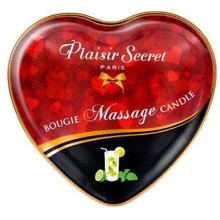 Масажна свічка сердечко Plaisirs Secrets Mojito (35 мл): Тип Свічка