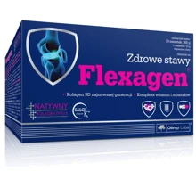 Olimp Flexagen Для суставов и связок со вкусом малины 30 пакетиков: Форма выпуска Порошок в cаше