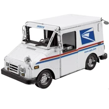Металлический 3D конструктор Fascinations Почтовый автомобиль USPS LLV, Metal Earth (MMS468): Производитель Fascinations