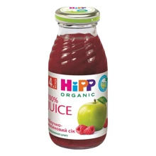 HIPP малиново-яблочный сок, 0.2 л (9062300113980): Тип Соки