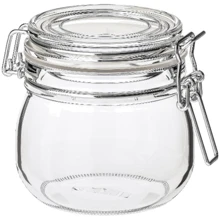 Емкость для хранения ІКЕА KORKEN 0.5 л (70213545): Тип Банка c крышкой