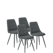 Комплект стільців GT K-8764 Fabric Gray 4 шт.: Виробник GT Racer