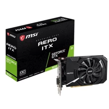 Відеокарта MSI GeForce GTX 1650 SUPER AERO ITX OC 4GB: Обсяг пам'яті, Гб 4