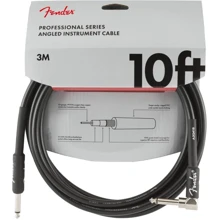 Кабель инструментальный Fender Cable Professional Series 10' Angled Black: Производитель Fender