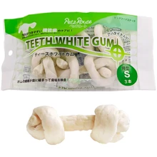 Ласощі для собак Petz Route Teeth White Gum кістка для чищення зубів S 3х95 г (56150): Виробник DoggyMan