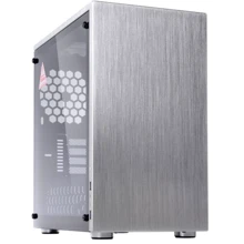 Корпус QUBE Style Silver (QBC3M_WSNU3): Форм-фактор материнської плати MicroATX/Mini-ITX