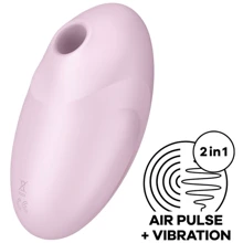 Вакуумный стимулятор с вибрацией Satisfyer Vulva Lover 3 Pink: Для кого Для женщин
