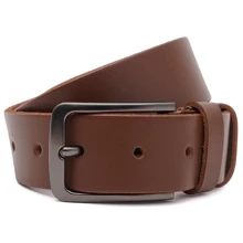 Чоловічий ремінь Borsa Leather коричневий (125v1fx94light-brown): Стать Мужской