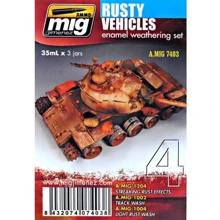 Набір забруднення MIG (AMMO) A-MIG-7403: Іржава техніка: Виробник MIG (AMMO)