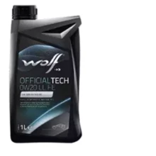 Моторное масло Wolf Oil OFFICIALTECH 0W-20 LL FE 1л: Тип Синтетическое
