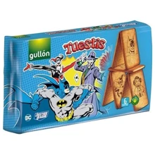 Печиво Gullon Tuestis JL (ліга справедливості), 400 г (WT4204): Вага нетто 400 г