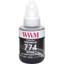 Чорнило WWM Epson M100/M200 140г Black Pigm. (E774BP): Колір Black