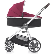 Универсальная коляска 2 в 1 BabyStyle Oyster 3 Cherry / Mirror: Тип коляски Универсальная коляска (2-в-1)