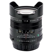 Объектив для фотоаппарата Pentax SMC FA 31mm f/1.8 AL Limited Black: Тип объектива широкоугольный