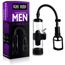 Вакуумна помпа з вібрацією Powerpump MAX Vibrating - Black & Clear, BS6000035: Для кого Для чоловіків