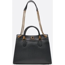 Жіноча сумка тоут GUESS NELL GIRLFRIEND SATCHEL чорна (HWVB8678070-BLA): Стать Женский