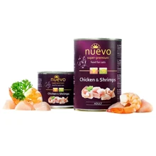 Влажный корм Nuevo Adult с курицей и креветками 400 г (95108 (418)): Тип Влажный корм