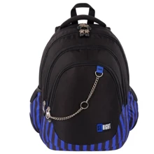 Рюкзак школьный St.Right Black & Blue (667510): Возрастная группа от 10 до 13 лет