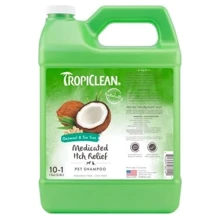 Шампунь-концентрат Tropiclean Овсяный с экстрактом чайного дерева для собак 3.8 л (060142): Тип средства Шампуни