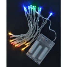 Электрогирлянда Yes! Fun, 20 LED лампочек, многоцветная, 2,10 м: Тип Линейная
